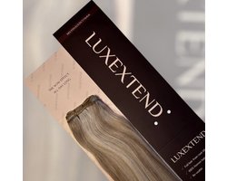 LUXEXTEND Weave Hair Extensions #P10/60A | Haar Extensions | Human Hair Weave | 30 cm - 100 gram | Haarstuk | Extensions Haar | Extensions Human Hair | Echt Haar | Weave Hairextensions Bundels | Weft Haar | Haarverlenging