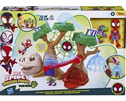 foto van Marvel Spidey and His Amazing Friends - DinoWebs Boomhut - Speelset