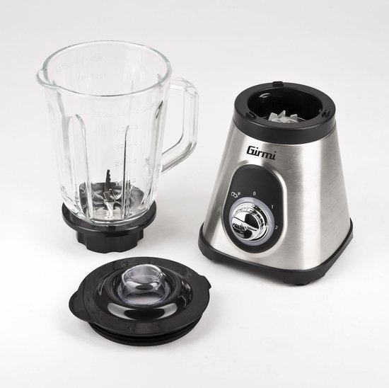 Girmi FR9100 blender Blender voor op aanrecht 700 W Zwart, Roestvrijstaal, Transparant van Girmi — afbeelding 4