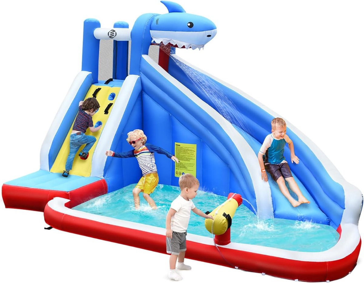 Equivera Kinderzwembad Met Glijbaan Kinderzwembad Speelzwembad Met Glijbaan Kinderzwembad Playcenter Kinder Zwembad Speelzwembad