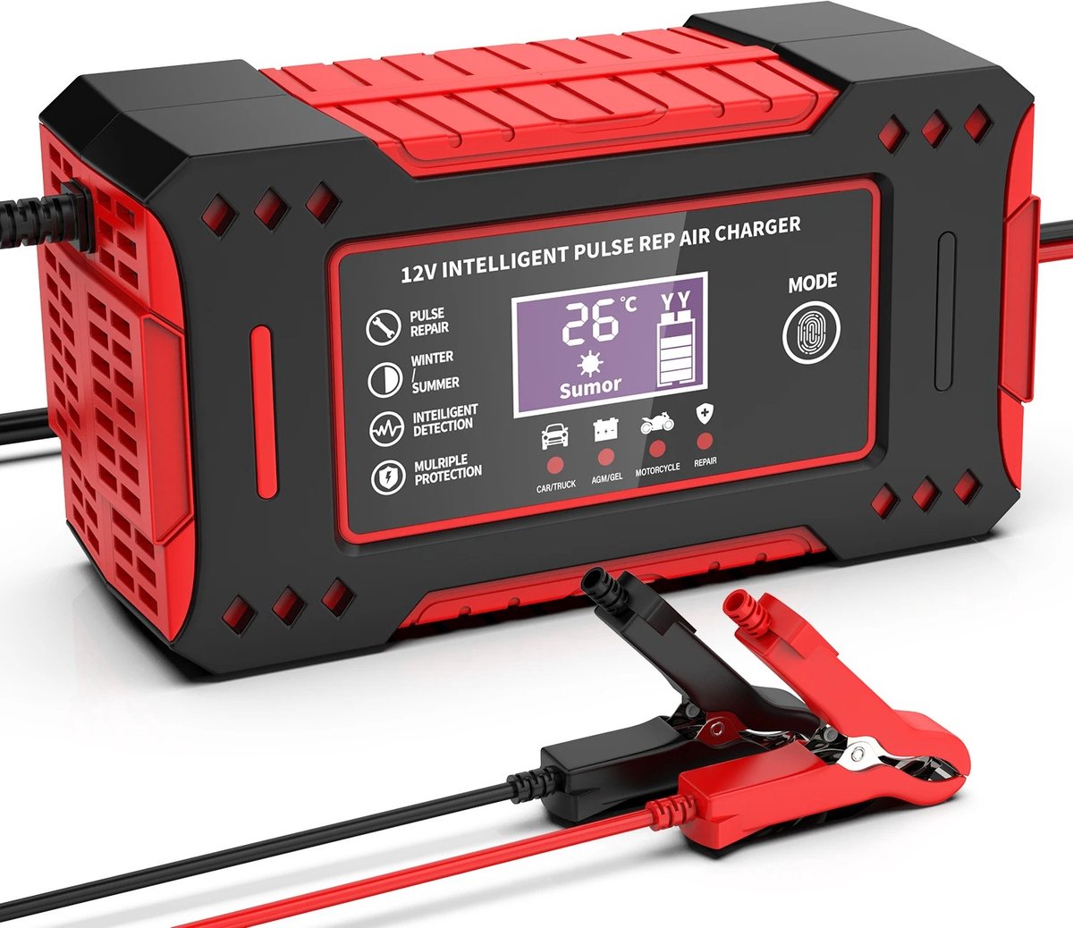Jumpstarter - Auto Acculader - Powerbank - Jumpstarter Voor Auto/Scooter - Acculader - Draagbare Accu