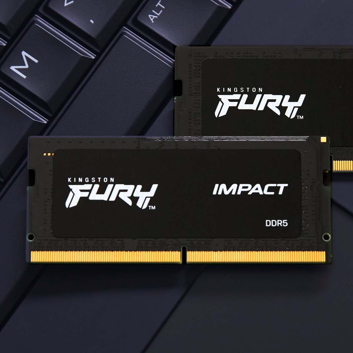 Kingston Fury Impact - Ddr5 - Module - 8 Gb - So Dimm 262-Pin - 4800 Mhz / geheugen - afbeelding 6