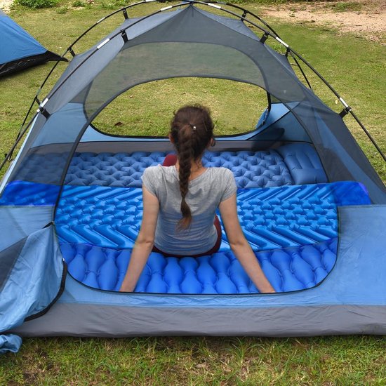 Ultralichte Opblaasbare Camping Isomat-Waterdicht en Opvouwbaar-Matras voor Camping en Wandelen van Hikenture — afbeelding 4