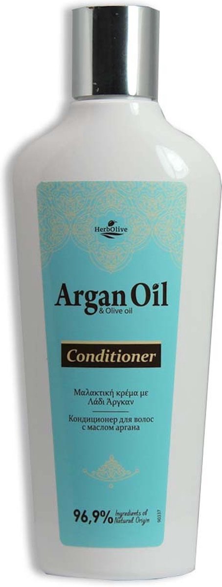 HerbOlive Haar Conditioner *Arganolie & Olijfolie* Gekleurd Haar 200ml