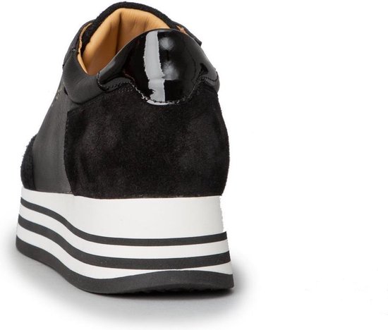 KUNOKA STRIPY 4.5A Black - Sneakers Dames - maat 38 - Zwart Wit | bol.com