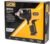 JCB Professional - Clé à chocs pneumatique 1/2'' - 1450Nm - 6,3 Bar (90Psi) - 7000Rpm