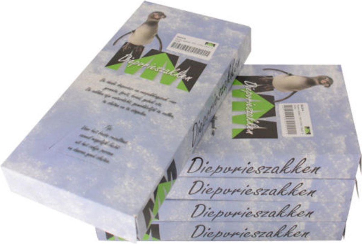MM Eurotool Diepvrieszakken - 1.7 liter - Waterdicht - Stevig - 100 stuks