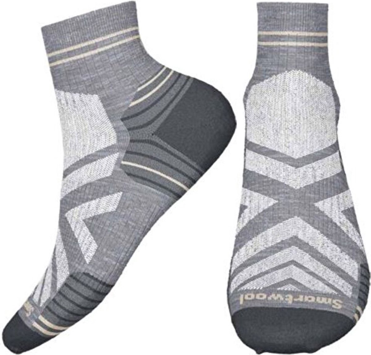 Smartwool Hike Zero Cushion Ankle Socks W | Light Grey - 34/37