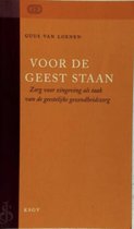 Voor de geest staan