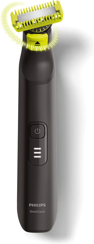 Philips OneBlade Pro 360 Face + Body - Zwart - Trimmer, scheerapparaat en styler in 1 - Mannen - QP6542/15