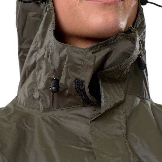 LOWLAND OUTDOOR - Fietsponcho - Rood - 100% Waterdicht