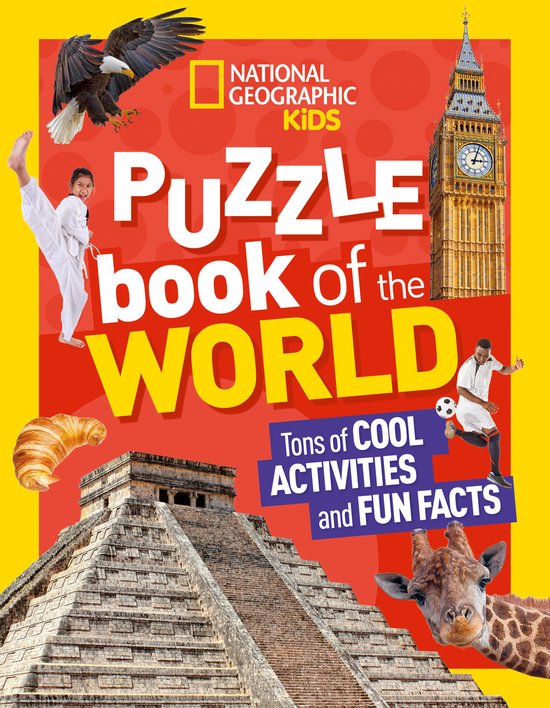 National Geographic Kids Puzzle Book of the World - cover