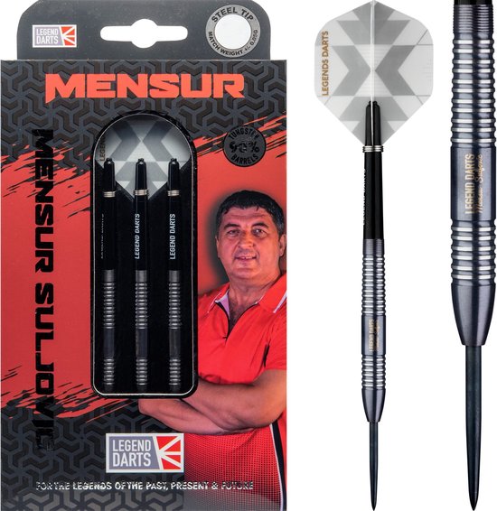 Mensur Suljovic 90% Black Darts - 23 gram van Red Dragon — afbeelding 3
