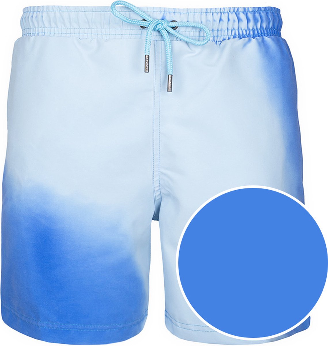 SEA'SONS - Zwembroek Heren - Kleurveranderend - Sneldrogend - Blauw/Licht blauw (SEASONS - Kleur veranderend)