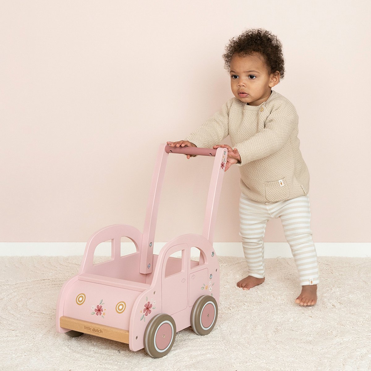 Little Dutch Loopwagen - Roze — afbeelding 10