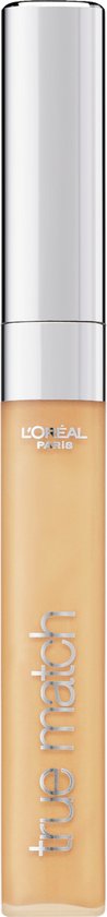 L’Oréal Paris True Match Concealer - 3N Creamy Beige - Concealer met Neutrale Ondertoon en een Natuurlijk Uitziende Dekking - 6,8 ml