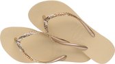 Havaianas Slim Glitter II Slippers - Zand - Goud