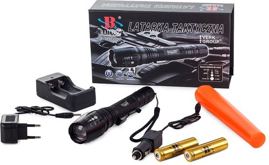 Olight PL-3 Valkyrie Lampe Tactique Militaire 1300 Lumens Max 225M Deux