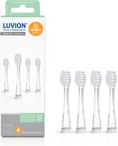 LUVION® Opzetborstel - 18 tot 48 maanden - Set 4 stuks - geschikt voor peuters