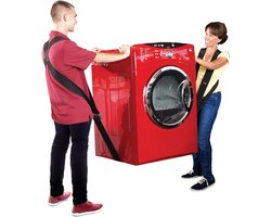 SHOULDER DOLLY 2-persoons draagriem - ergonomisch optillen - 370 kg - 365 m - meubels huishoudelijke apparaten