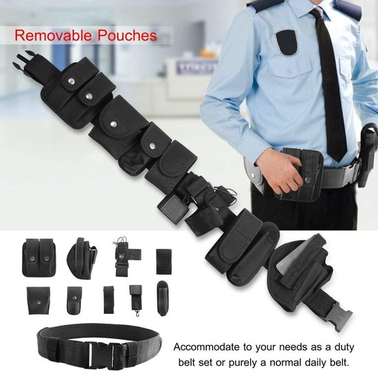 Multifunctionele tactische riem tas - zware bewaker apparatuur molle ...