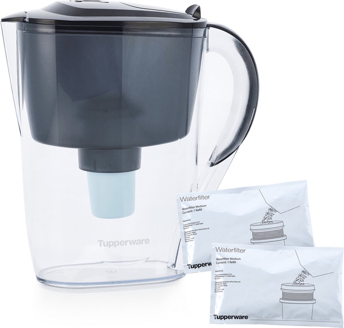 Tupperware Set Pure Water — Water filter pitcher 2,6 l