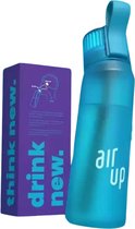 Air Up Drinking bottle light blue starter kit - Flacon 650 ml - Comprenant 2 dosettes - starter kit - hydratant - Air up bottle - eau parfumée - vegan - bio