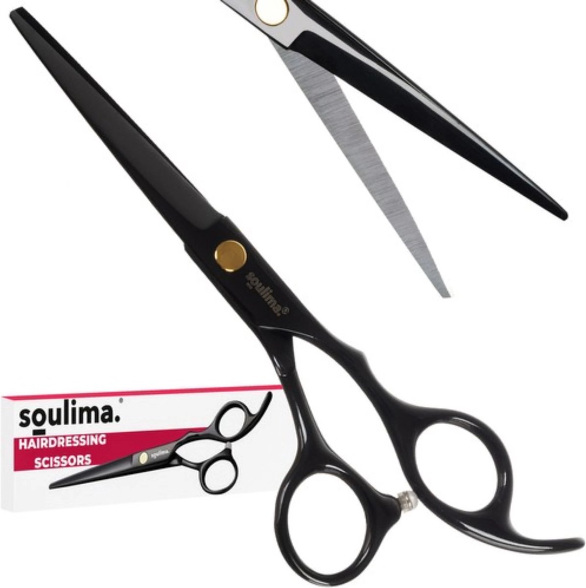 Soulima Professionele Kappersschaar - Ergonomisch en Laser Geslepen