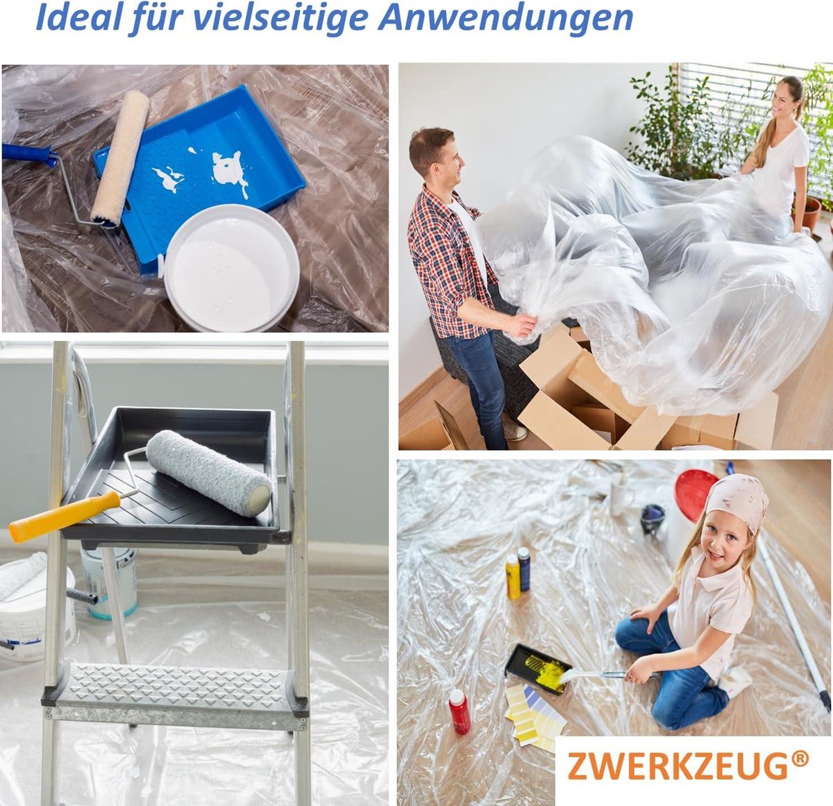 Parkside Set Afdekfolie Of Stofbeschermingsdeur Aanbieding bij Lidl