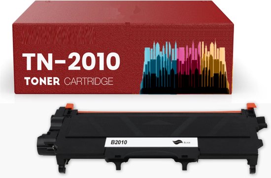 Brother TN-2010 Cartouche de toner alternative Zwart 1000 pages Brother DCP-7055 Brother DCP-7055W Brother HL-2130 Brother HL-2130R Brother HL-2132 Brother HL-2132R Brother HL-2135W