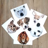 Rock that Wall muursticker puppy uit de Diamond Mini Collectie