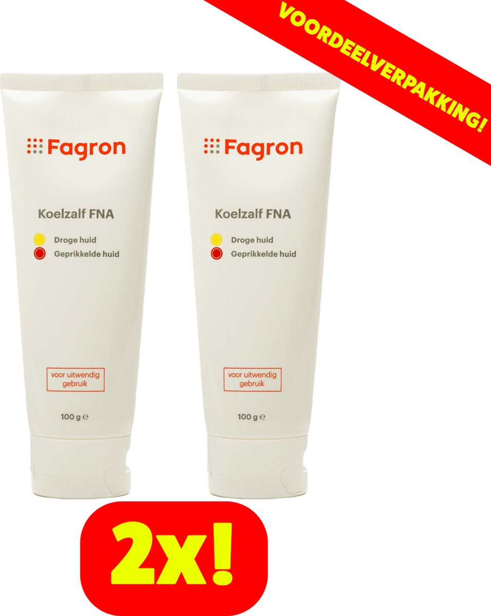 Fagron Koelzalf FNA - 2x100 ml voordeelverpakking