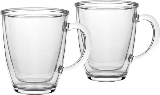Bo-Camp - Dubbelwandige mok - Isolerend - 340 ml - 2 Stuks van Bo-Camp — afbeelding 2