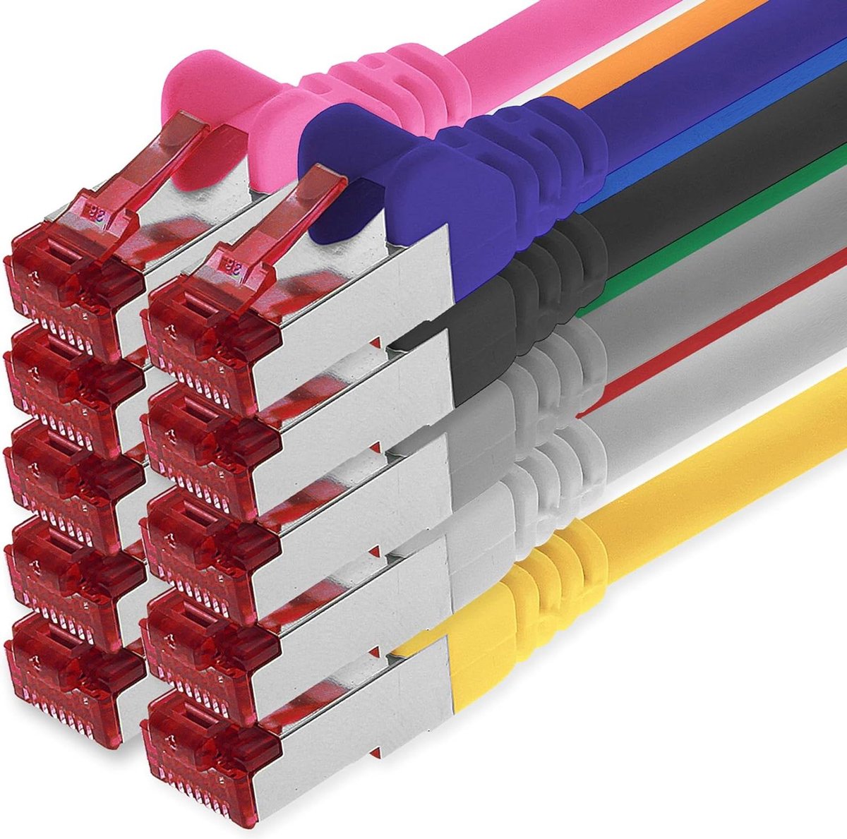 Ethernet Cable Cat6 Gigabit LAN 3m RJ45 Netwerkkabel - 10 kleuren