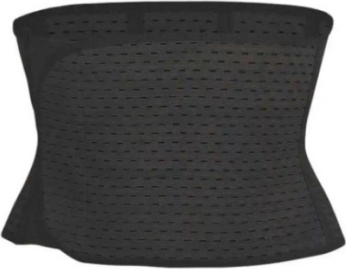 Goedkoopste Finnacle - Waist Trainer - Postpartum Band - Afslankband - Afslanken - Zweetband - Verstelbaar met Klitteband - Luchtdoorlatend - Zwart