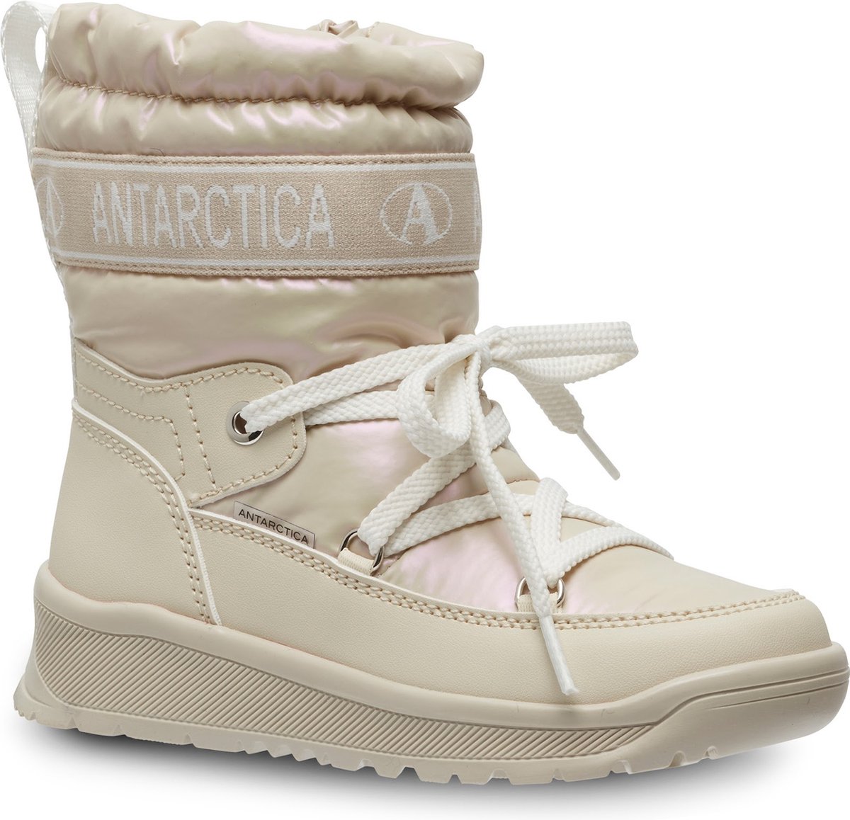 Antarctica 8709 Kid Snowboots Unisex Junior Ghiaccio Beige