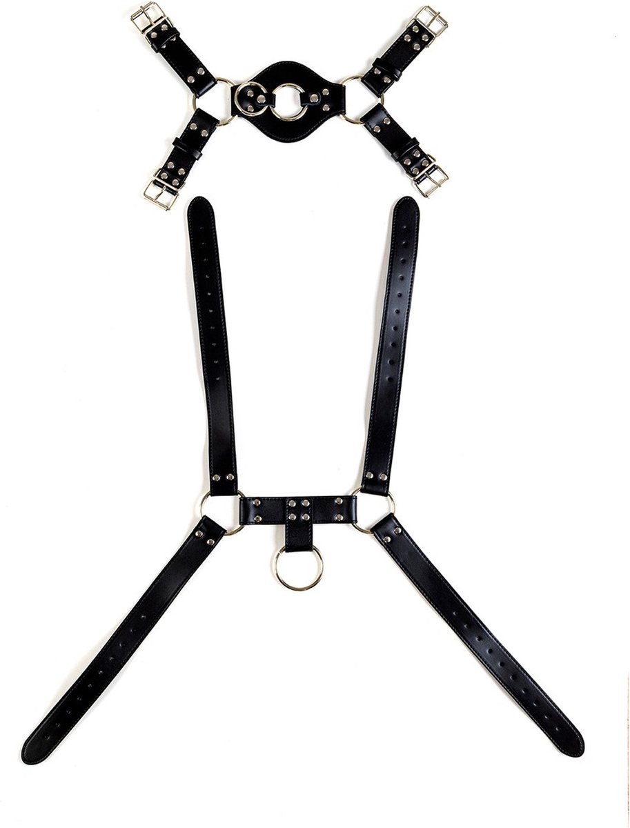 Goedkoopste Virgite - Love Hit - Bondage - BDSM - Lingerie - Borstharnas voor heren mod. 4