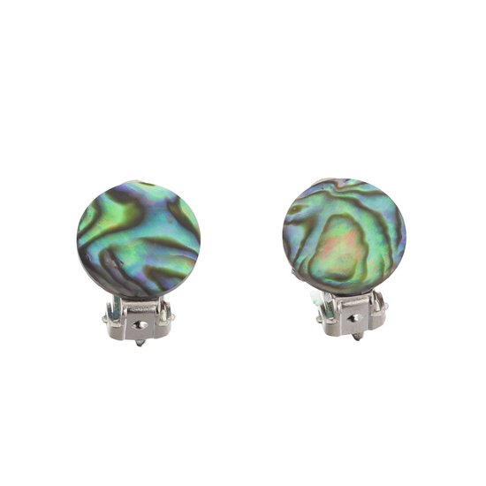 Behave - Oorclips - Clip oorbellen - Schelp - Rond - 1.4 cm