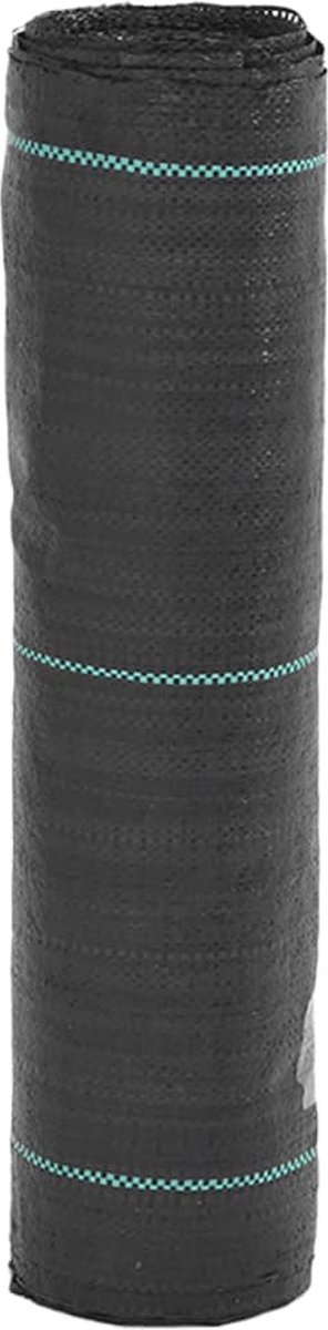 vidaXL - Worteldoek - 0,5x10 - m - polypropeen - zwart