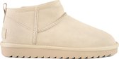 Colors of California Boots - Suede Enkel Laarzen - Beige - Maat 39
