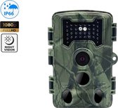 SFproducts Wildcamera - Wildcamera voor Buiten - Wildcamera met Nachtzicht - Inclusief 128GB SD Kaart - IP66 Waterdicht