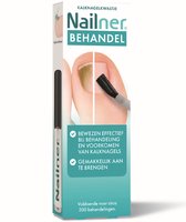 Nailner Kalknagelkwastje 5 ml - Kalknagelbehandeling voor Kalknagel en Schimmelnagel, Medische hulpmiddelen om Kalknagels te behandelen en voorkomen, effectief binnen 4 weken, eenvoudig aan te brengen zonder te vijlen, voor dagelijks gebruik