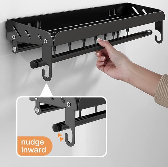 Legbord/kruidenrek voor een kast van 600mm