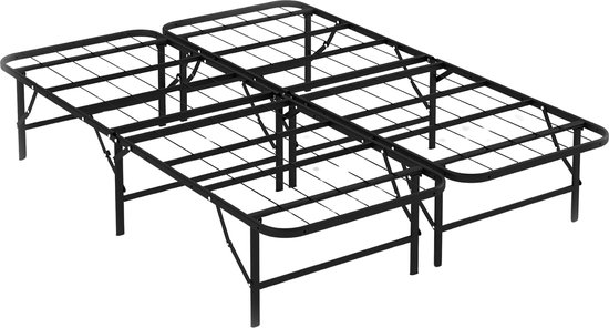 AirSleeperz opvouwbaar bed Joost Basic - Kleur zwart - Afmeting 140x200 cm - 2 persoons
