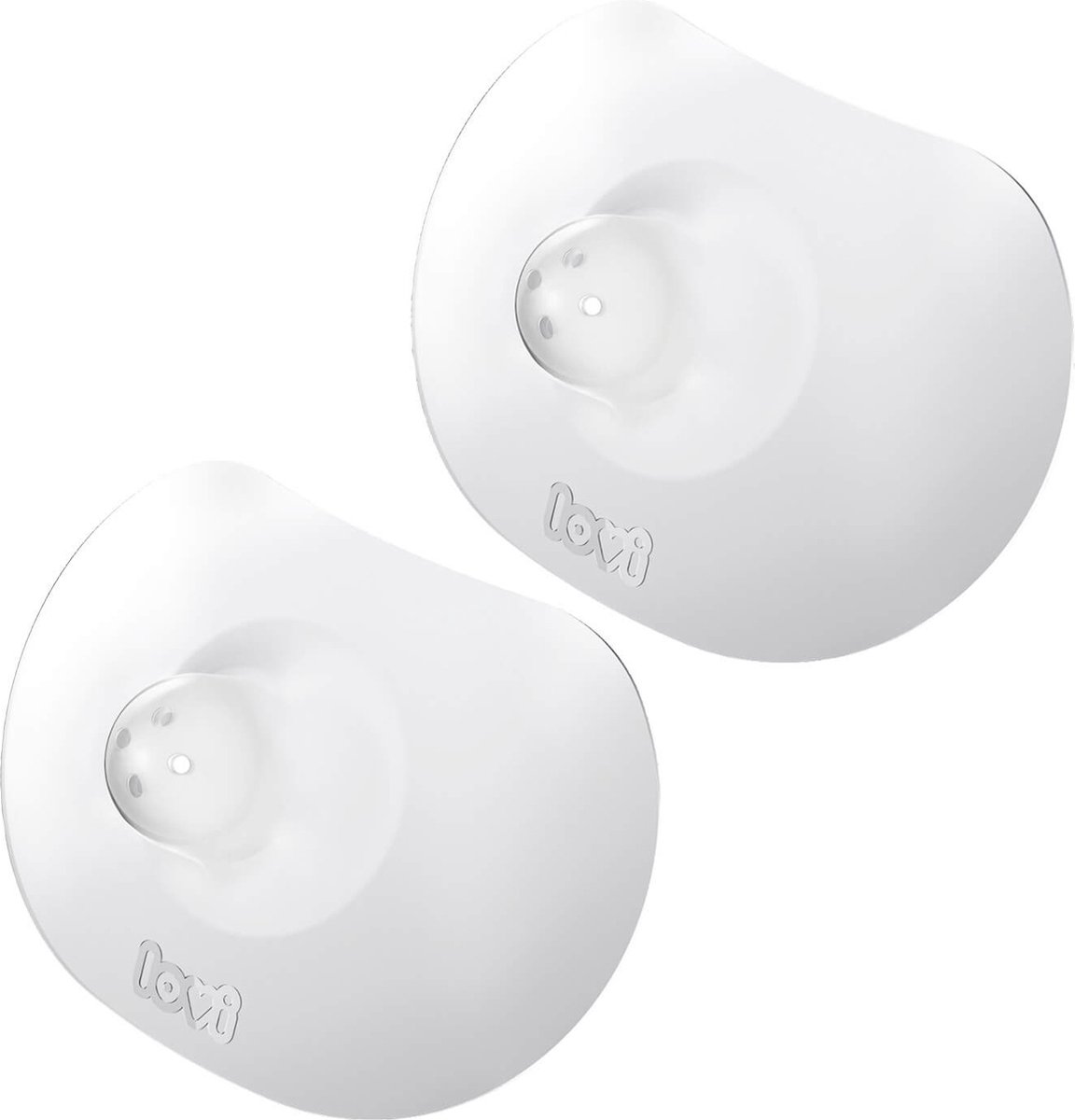 Goedkoopste Difrax Tepelhoedjes Klein - 2 Stuks, Beschermt geiriteerde tepels, ultradun, hoogwaardig zacht silicone