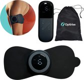 Optirise EMS Trainer Target Heat Pro - Inclusief Hydro-Gelpad & Afstandsbediening - TENS Pijnverlichting - Massage Apparaat - USB Oplaadbaar - Buiktrainer - Spierstimulator - Menstruatie Warmteband