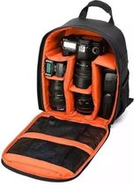 Camera rugzak voor camera en lens - Lovnix Bag107 | 32 Centimeter | Oranje