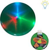 Frisbee LED Sky Light Groen, 27,5 cm, Incl Batterijen