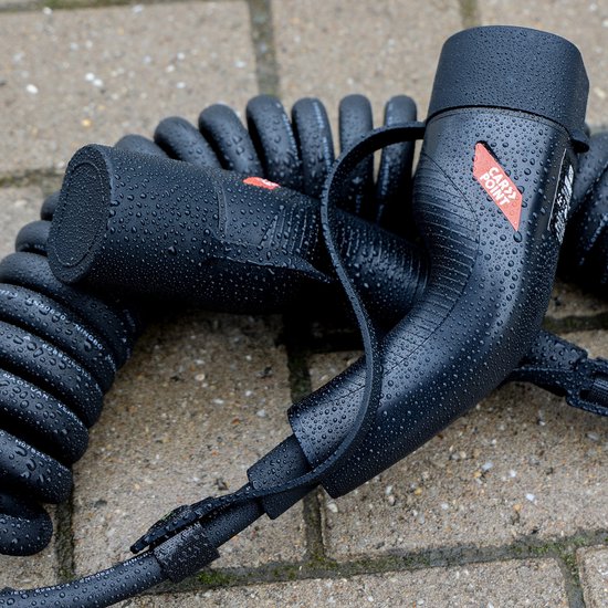 Câble de charge en spirale Carpoint pour voiture électrique Type2>2 32A 1ph 6 mètres