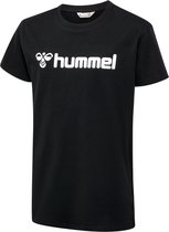 Hummel logo shirt junior zwart 2055832001, maat 176